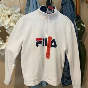 BRAND NEW Fila half zip sweatshirt